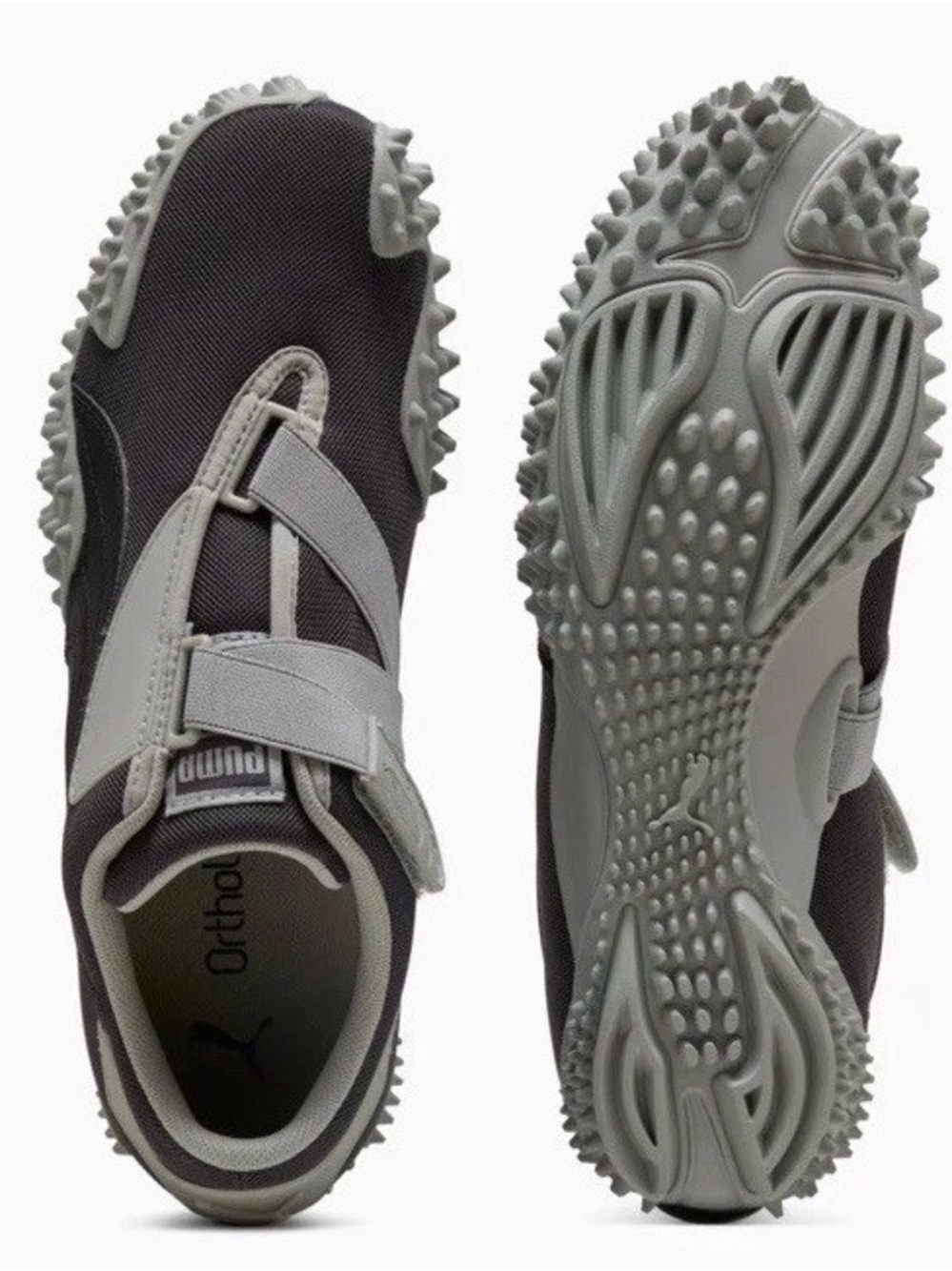 NEW PUMA Mostro Og Prime Slip On Black & Gray Sneakers Casual Shoes SZ-5.5
